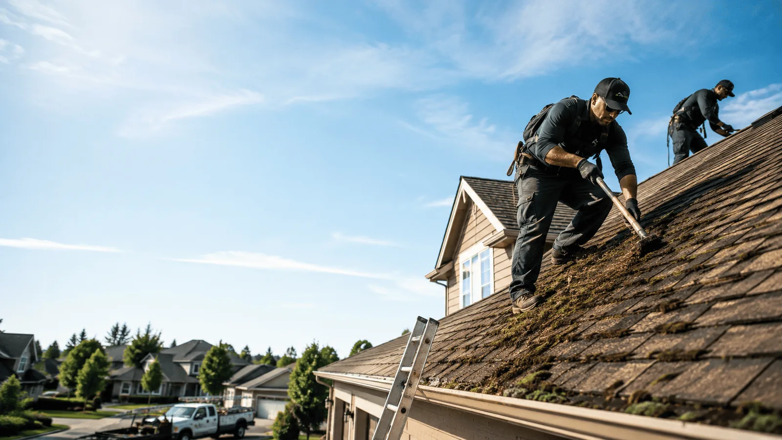 Roof Moss Removal in Monponsett, MA near me